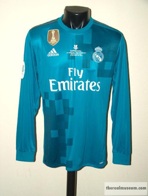 Real Madrid 2017-18 Supercopa de España Third Kit