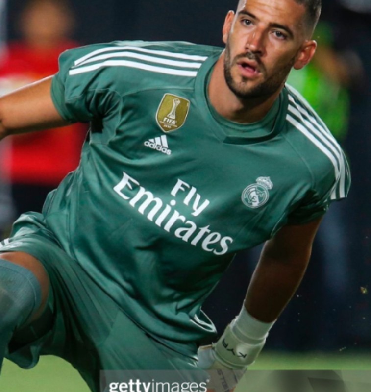 Real Madrid 2017-18 GK Home Kit