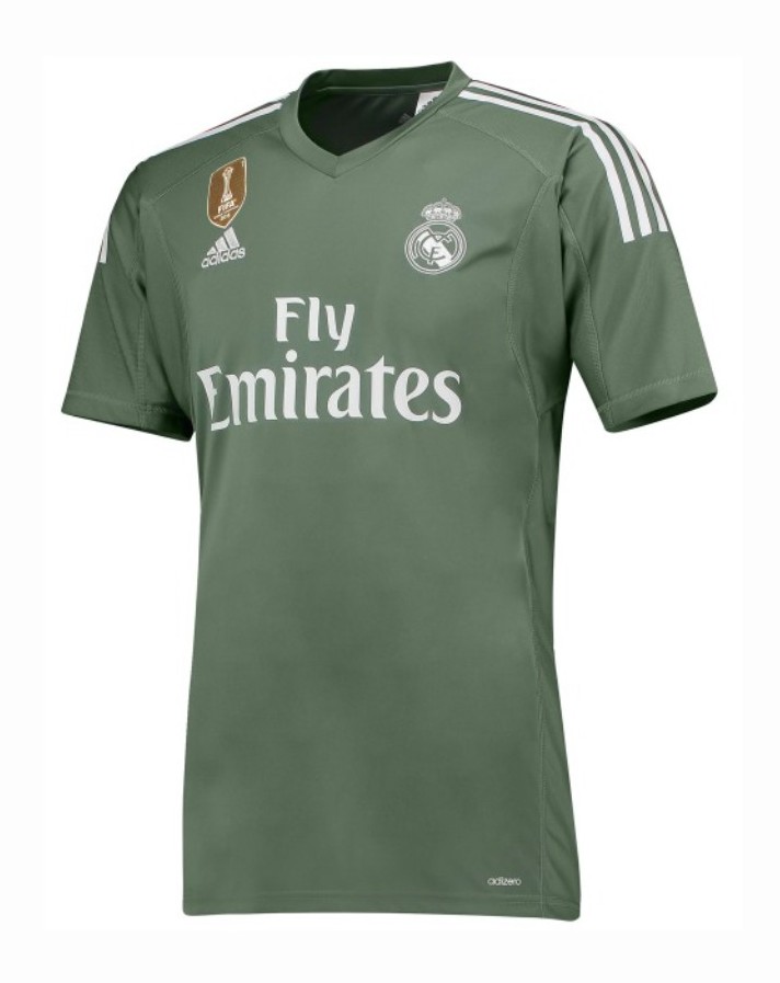 Real Madrid 2017-18 GK Home Kit