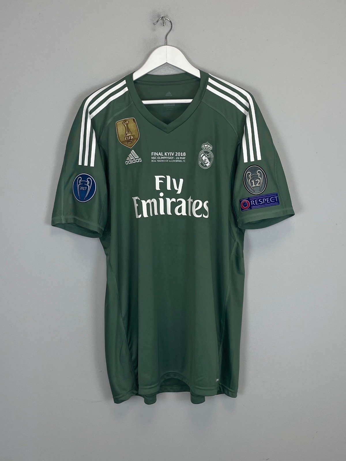 Real Madrid 2017-18 Champions League Final GK Kit