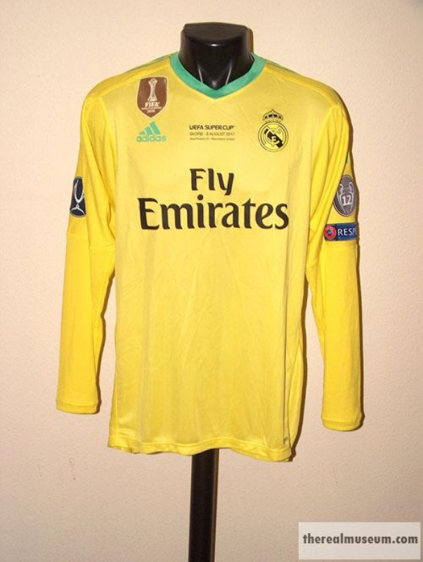 Real Madrid 2017-18 UEFA Super Cup GK Kit