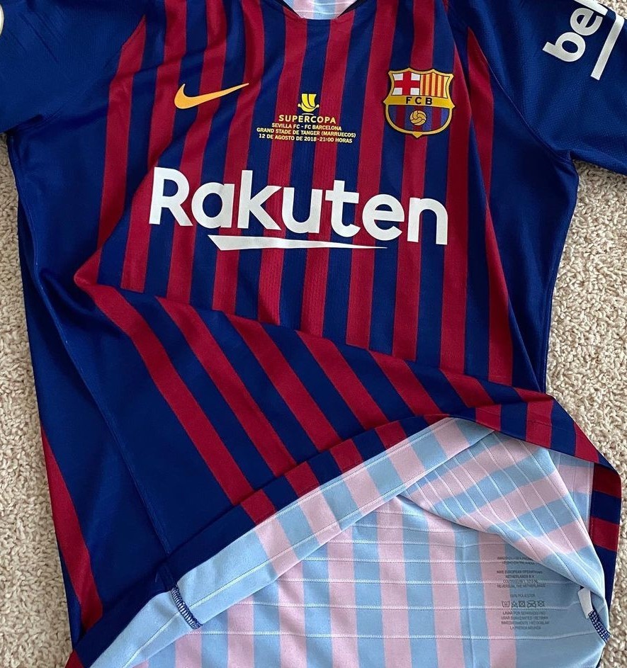 FC Barcelona 2018-19 Supercopa de España Home Kit