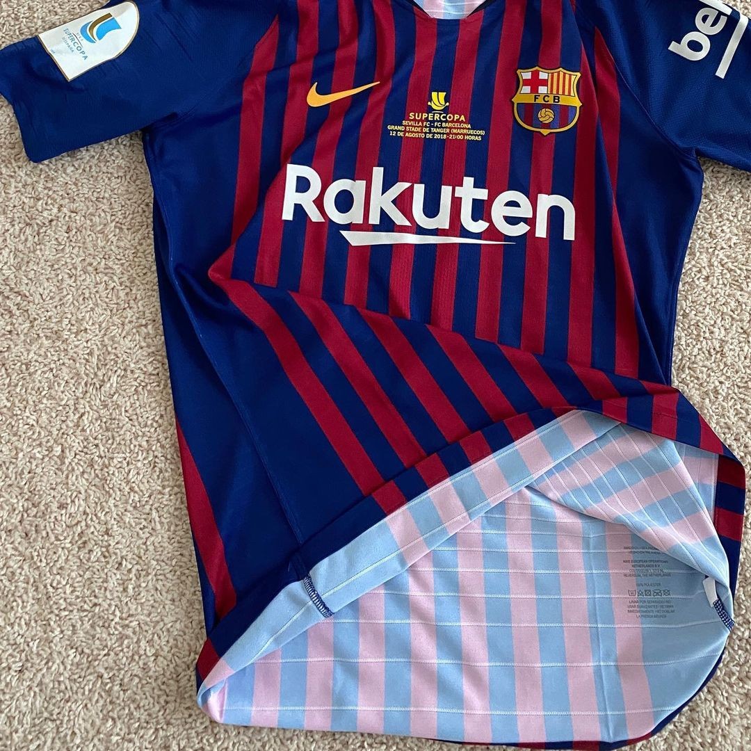 FC Barcelona 2018-19 Supercopa de España Home Kit