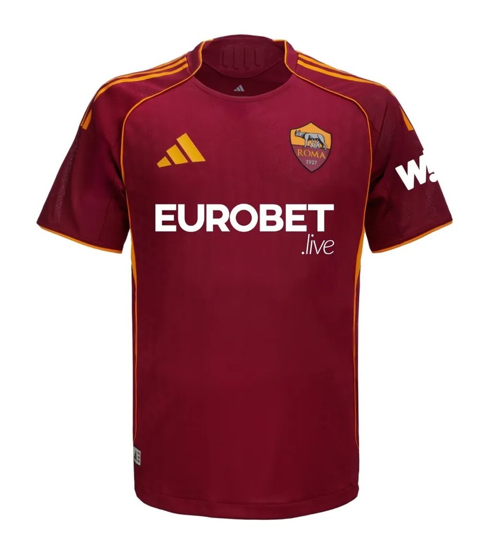 AS Roma 2025-26 Home V2 Kit