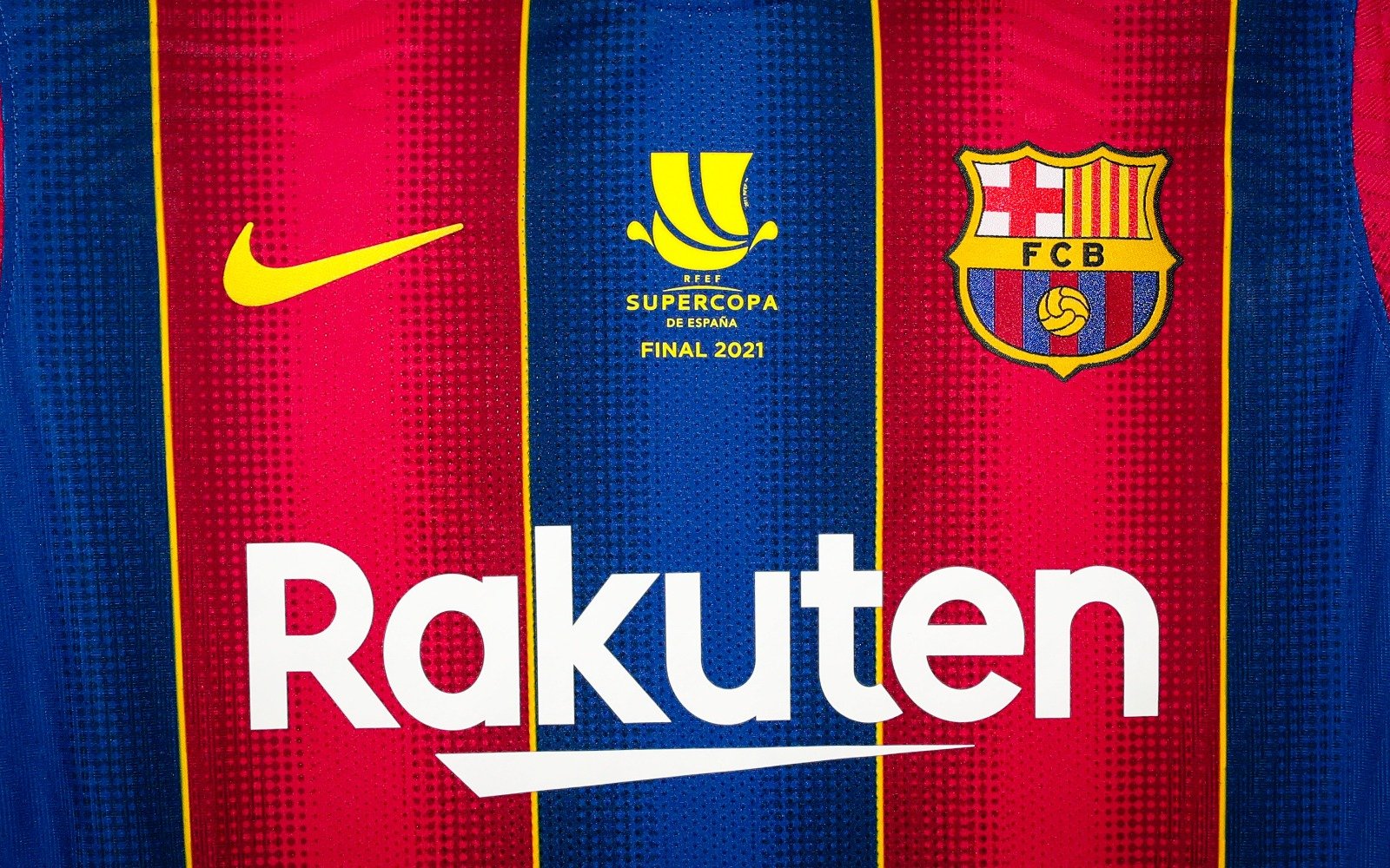 FC Barcelona 2020-21 Supercopa de España Final Kit