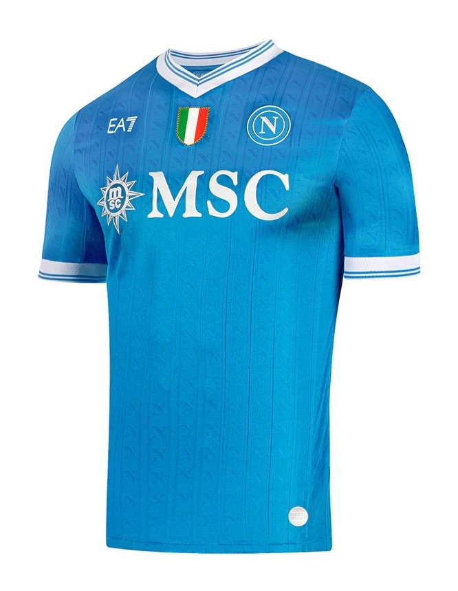 SSC Napoli 2025-26 Champions League Home Kit