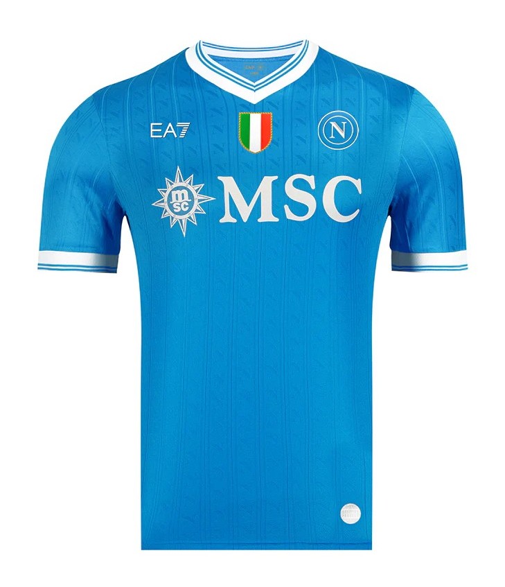 SSC Napoli 2025-26 Champions League Home Kit
