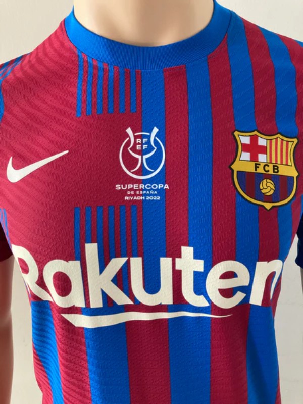 FC Barcelona 2021-22 Supercopa de España Home Kit