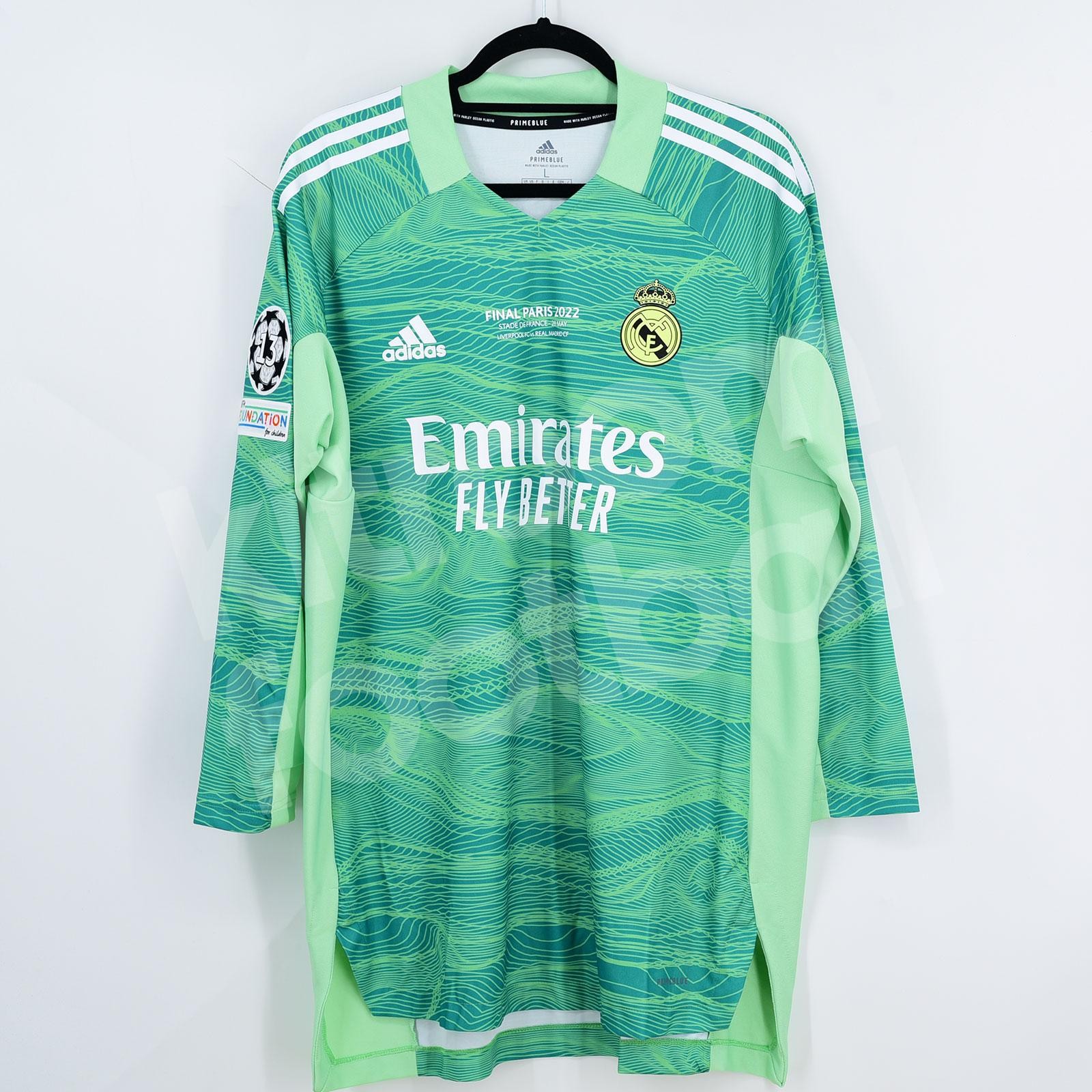 Real Madrid 2021-22 Champions League Final GK Kit