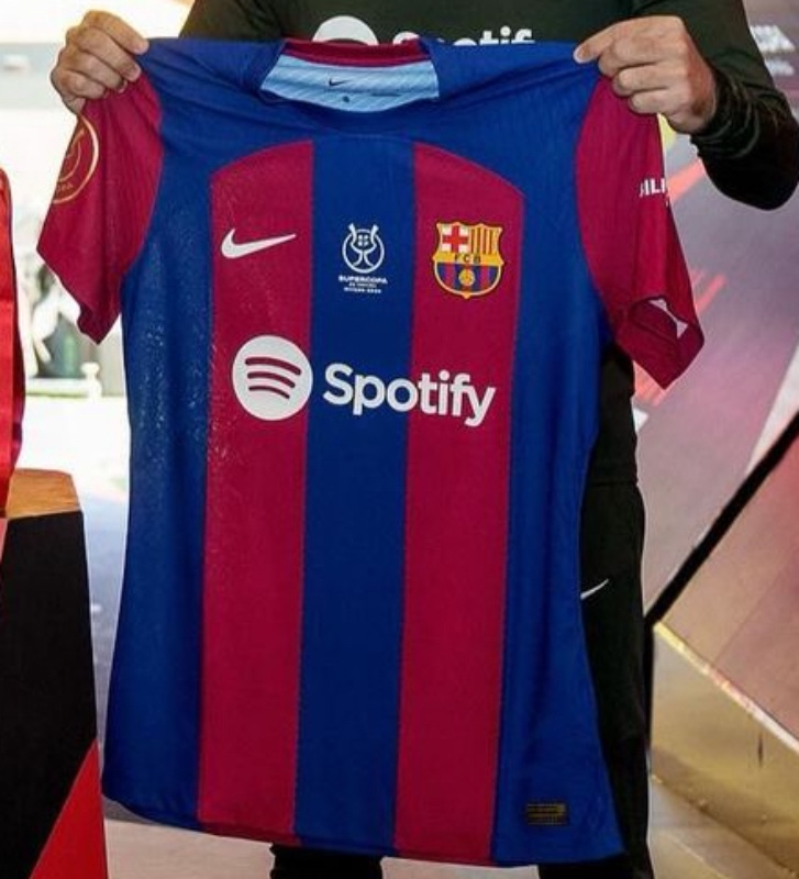 FC Barcelona 2023-24 Supercopa de España Home Kit