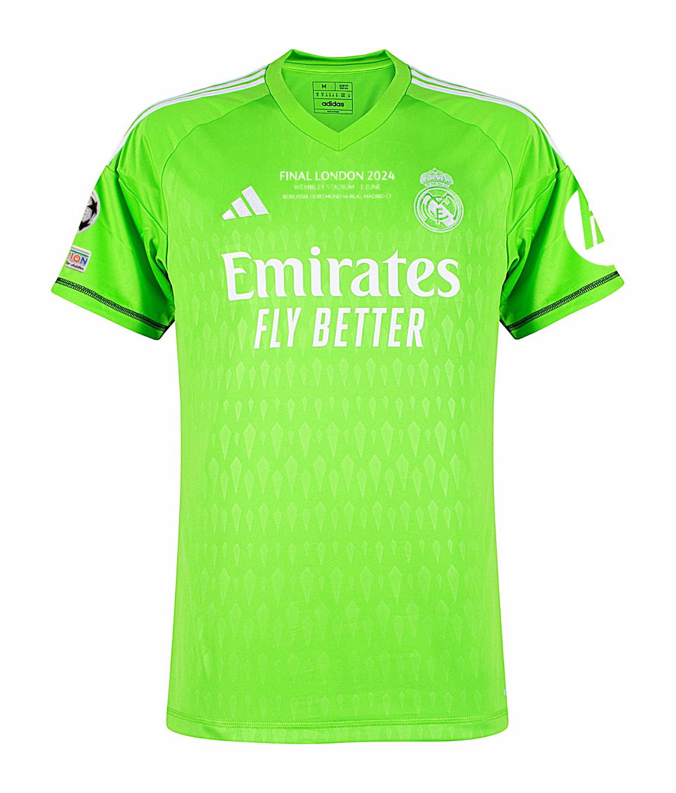 Real Madrid 2023-24 Champions League Final GK Kit