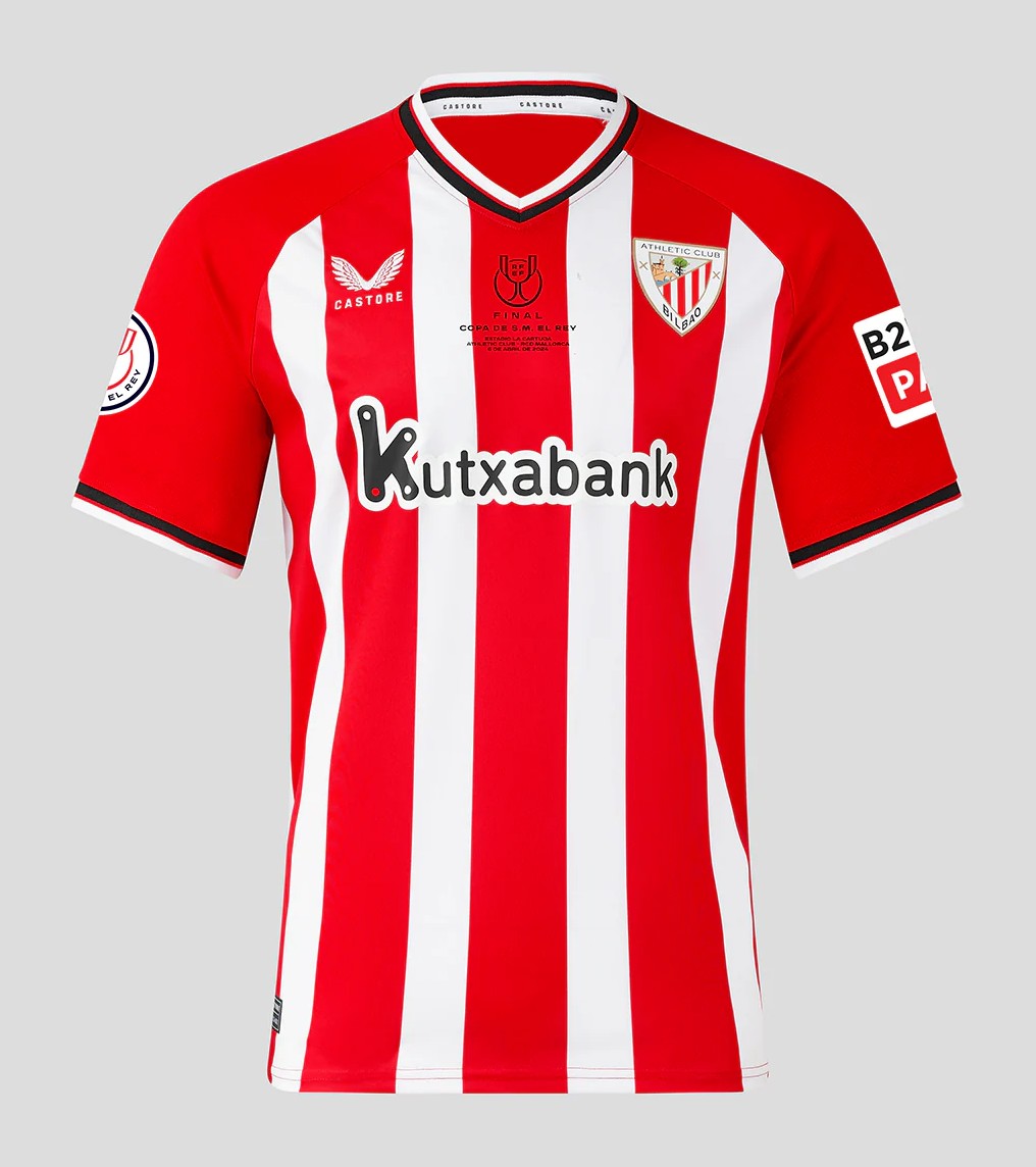 Athletic Club 2023-24 Copa del Rey Final Kit
