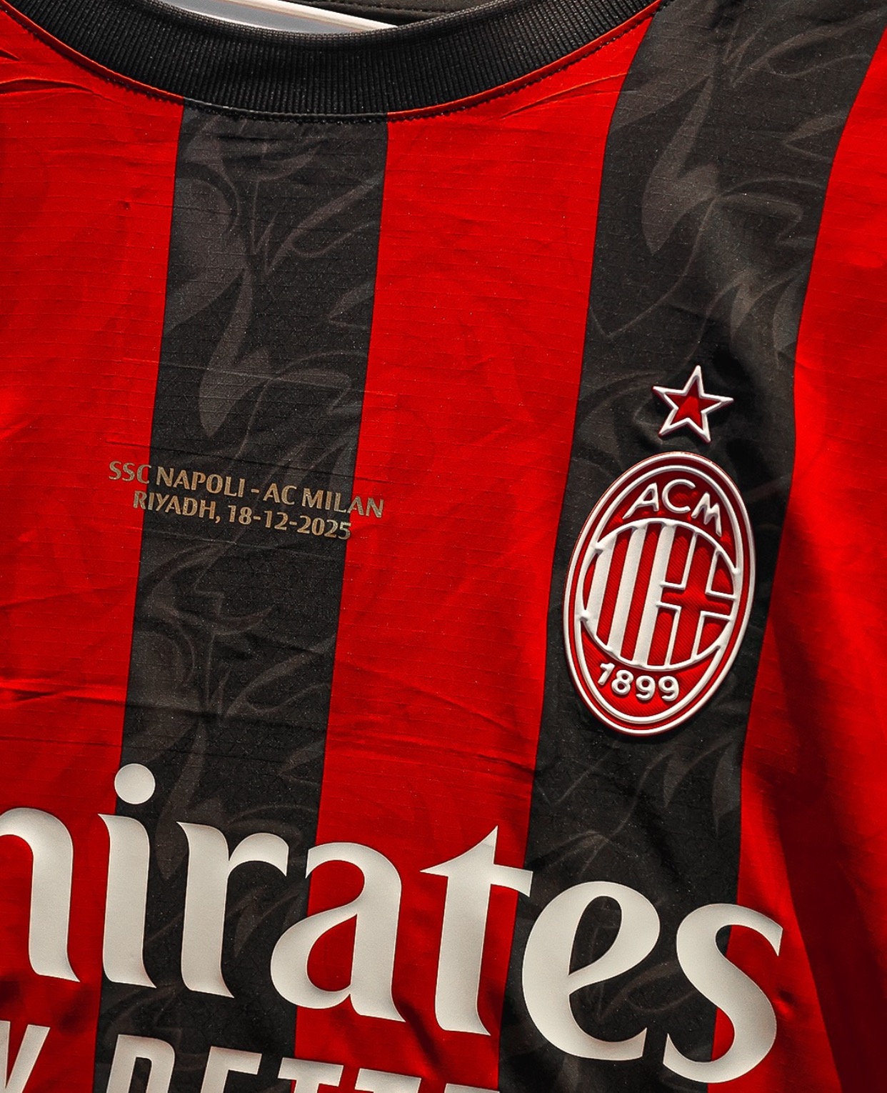 AC Milan 2025-26 Supercoppa Italiana Kit