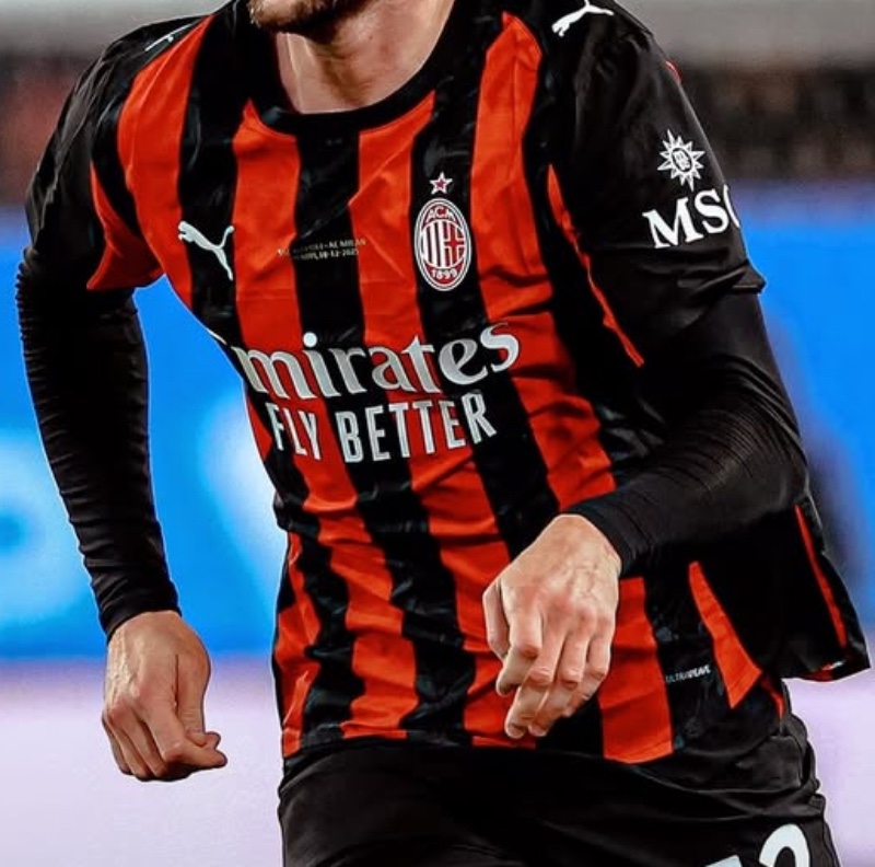 AC Milan 2025-26 Supercoppa Italiana Kit