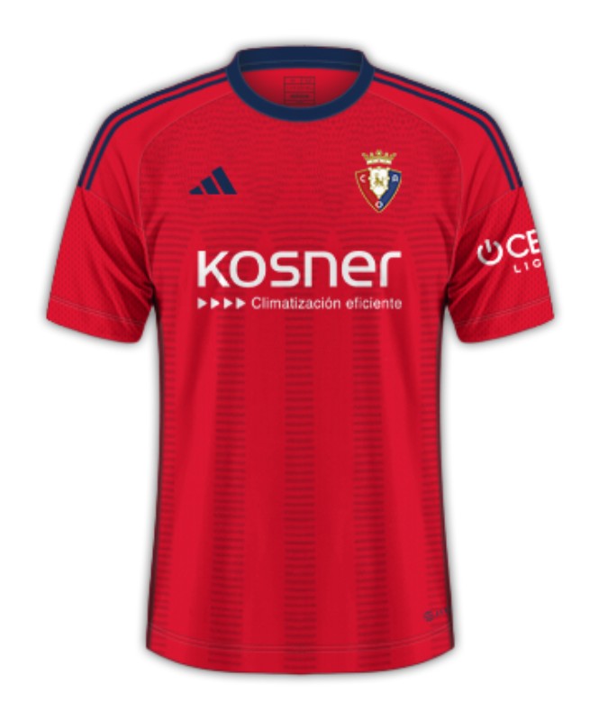 CA Osasuna 2023-24 Home Kit