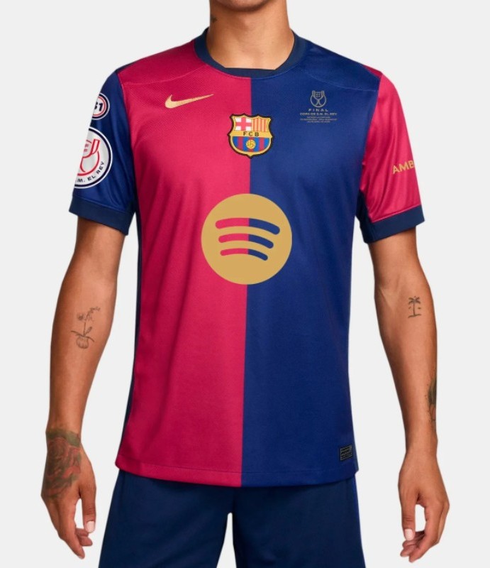 FC Barcelona 2024-25 Copa del Rey Final Kit