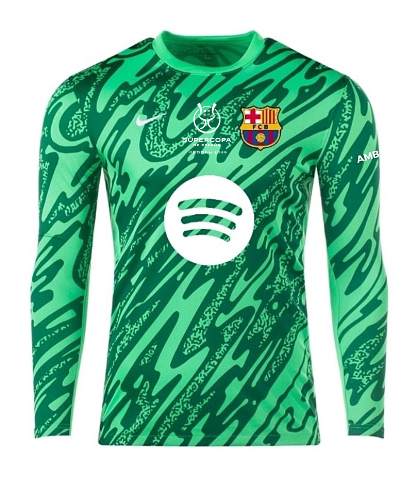 FC Barcelona 2024-25 GK Supercopa de España Final Kit