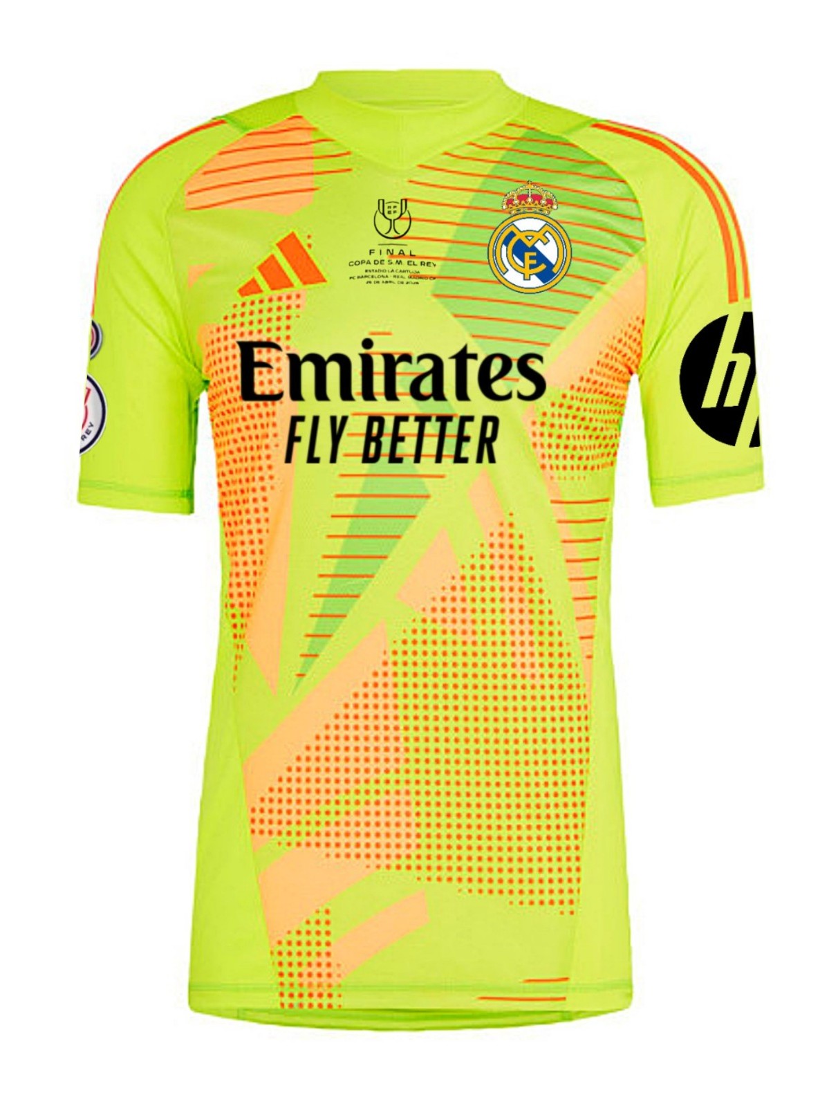 Real Madrid 2024-25 GK Copa del Rey Final Kit