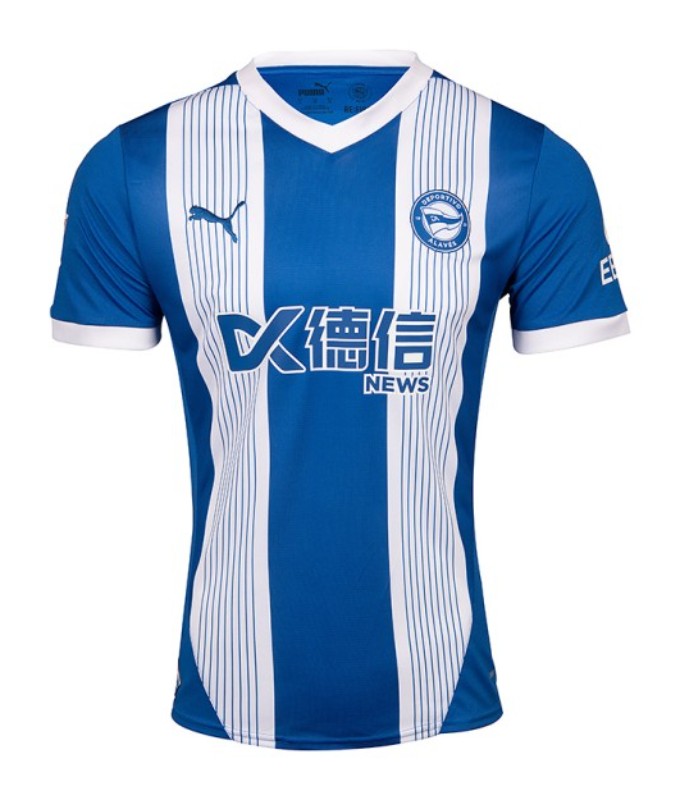 Deportivo Alavés 2024-25 Home Kit