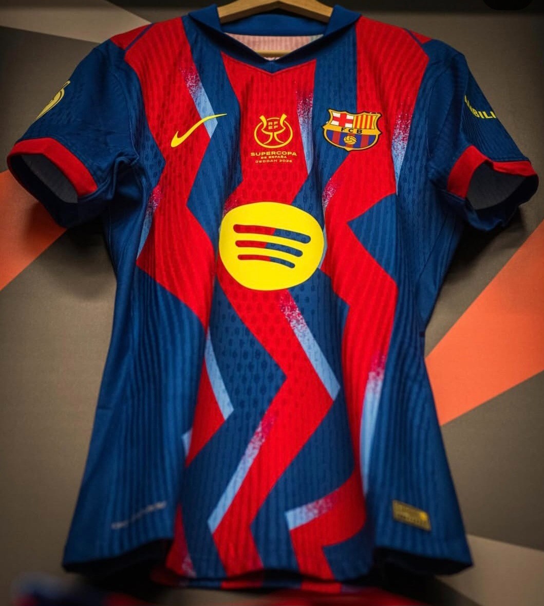 FC Barcelona 2025-26 Supercopa de España Kit