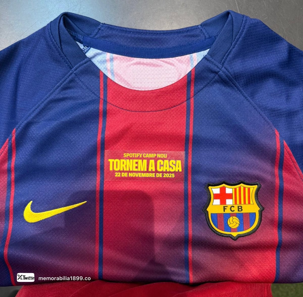 FC Barcelona 2025-26 Home V2 Kit