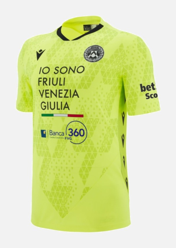 Udinese Calcio 2025-26 GK 2 Kit