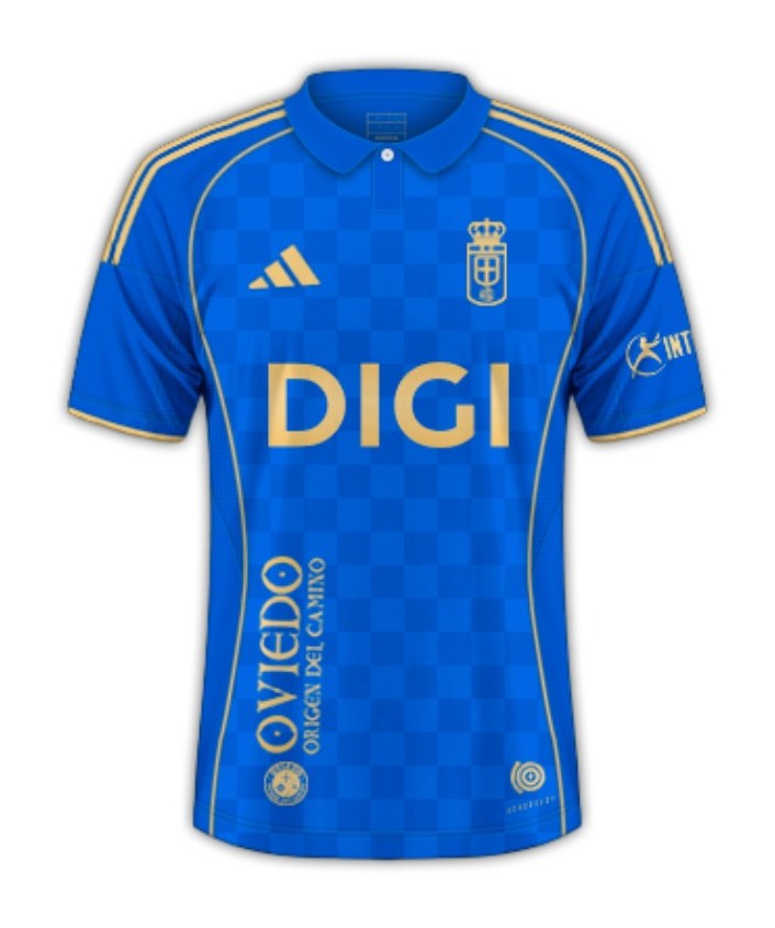 Real Oviedo 2025-26 Home Kit