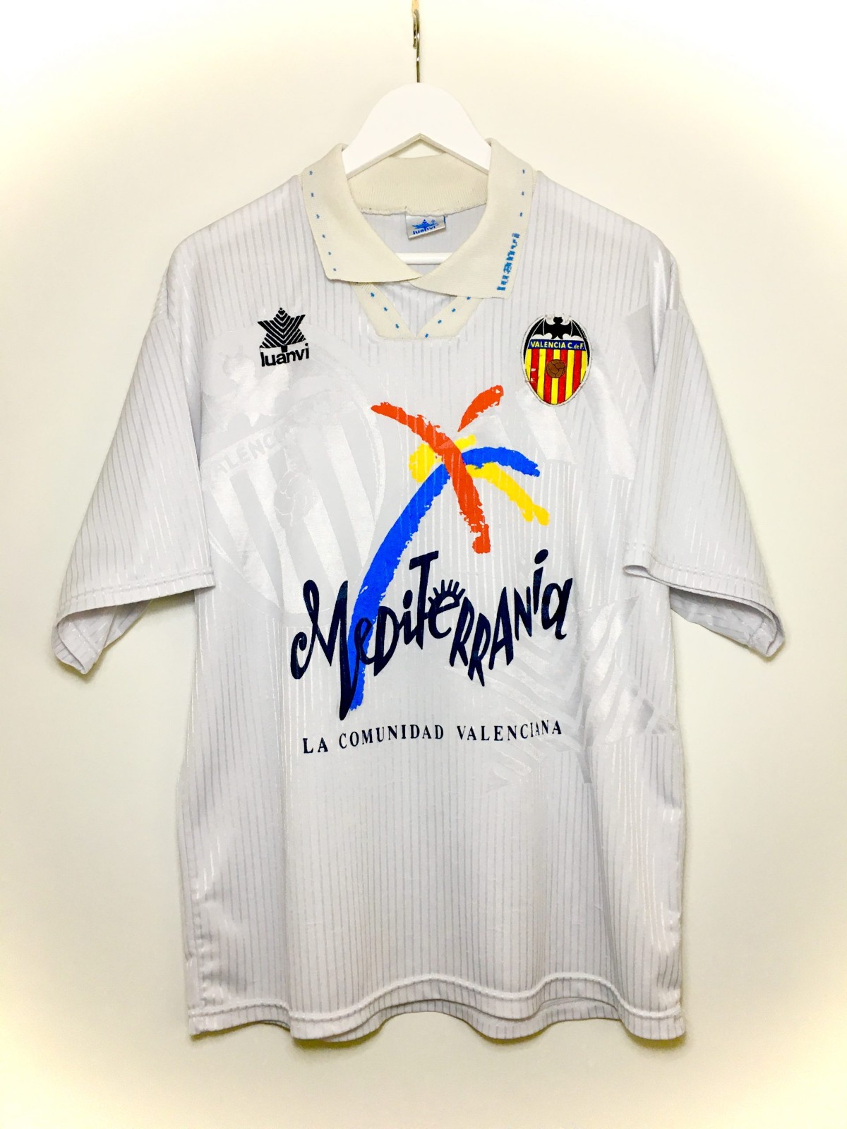 Valencia CF 1993-94 Home Kit