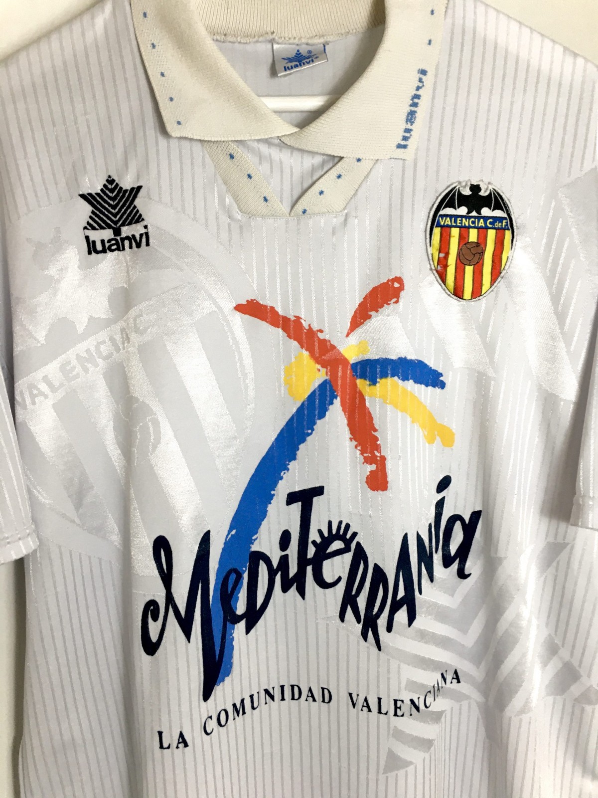 Valencia CF 1993-94 Home Kit