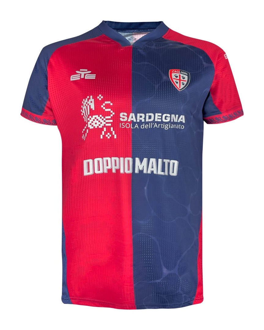 Cagliari Calcio 2025-26 Home Kit
