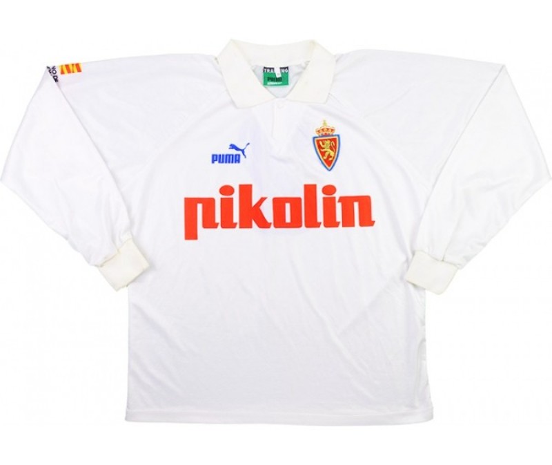 Real Zaragoza 1994-95 Home Kit