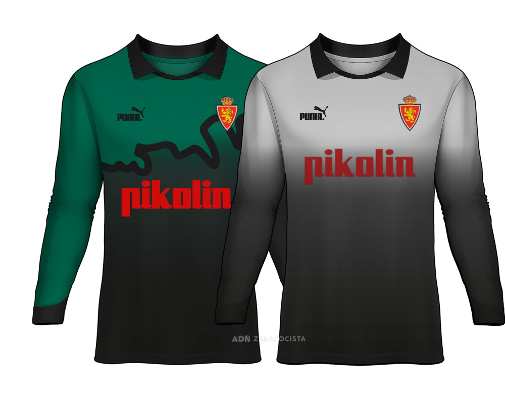 Real Zaragoza 1994-95 GK 1 Kit