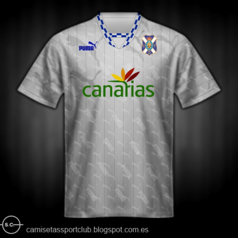 CD Tenerife 1994-95 Home 2 Kit