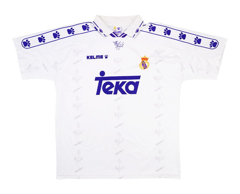 Real Madrid 1995-96 Home Kit