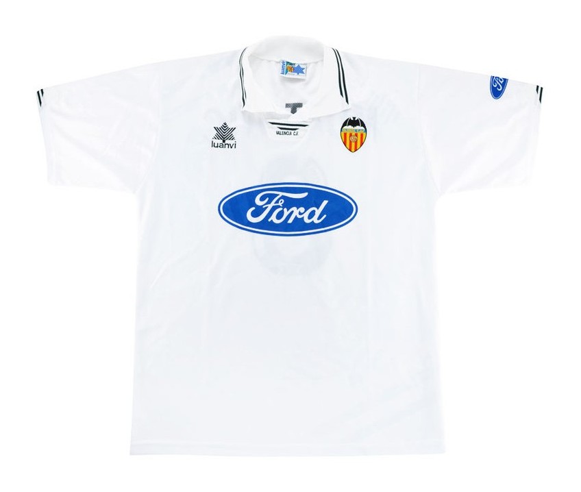 Valencia CF 1995-96 Home Kit