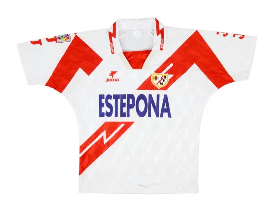 Rayo Vallecano 1995-96 Home Kit