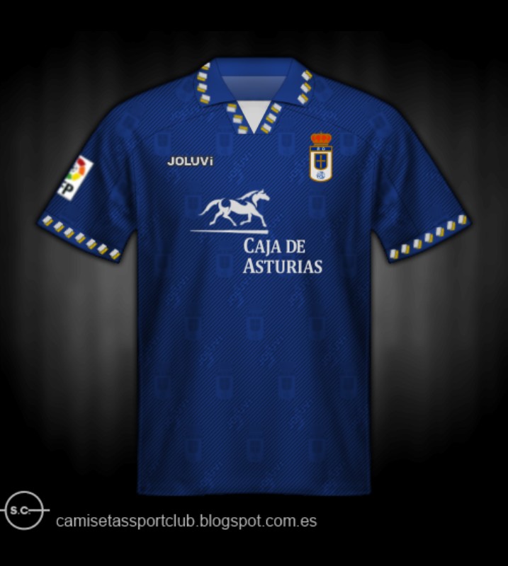Real Oviedo 1995-96 Home Kit