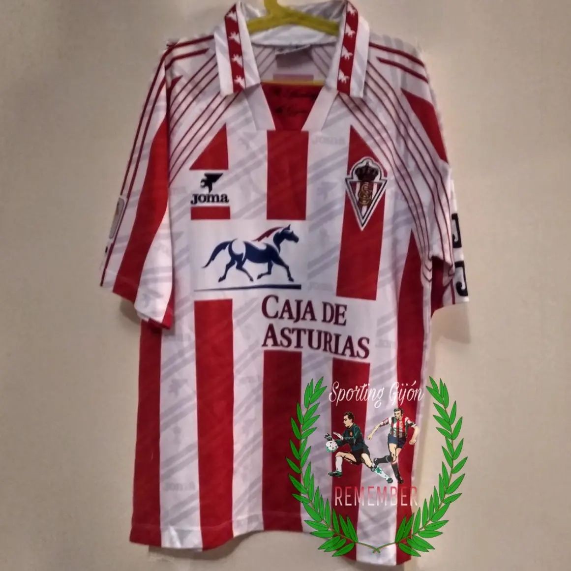 Sporting Gijón 1995-96 Home Kit