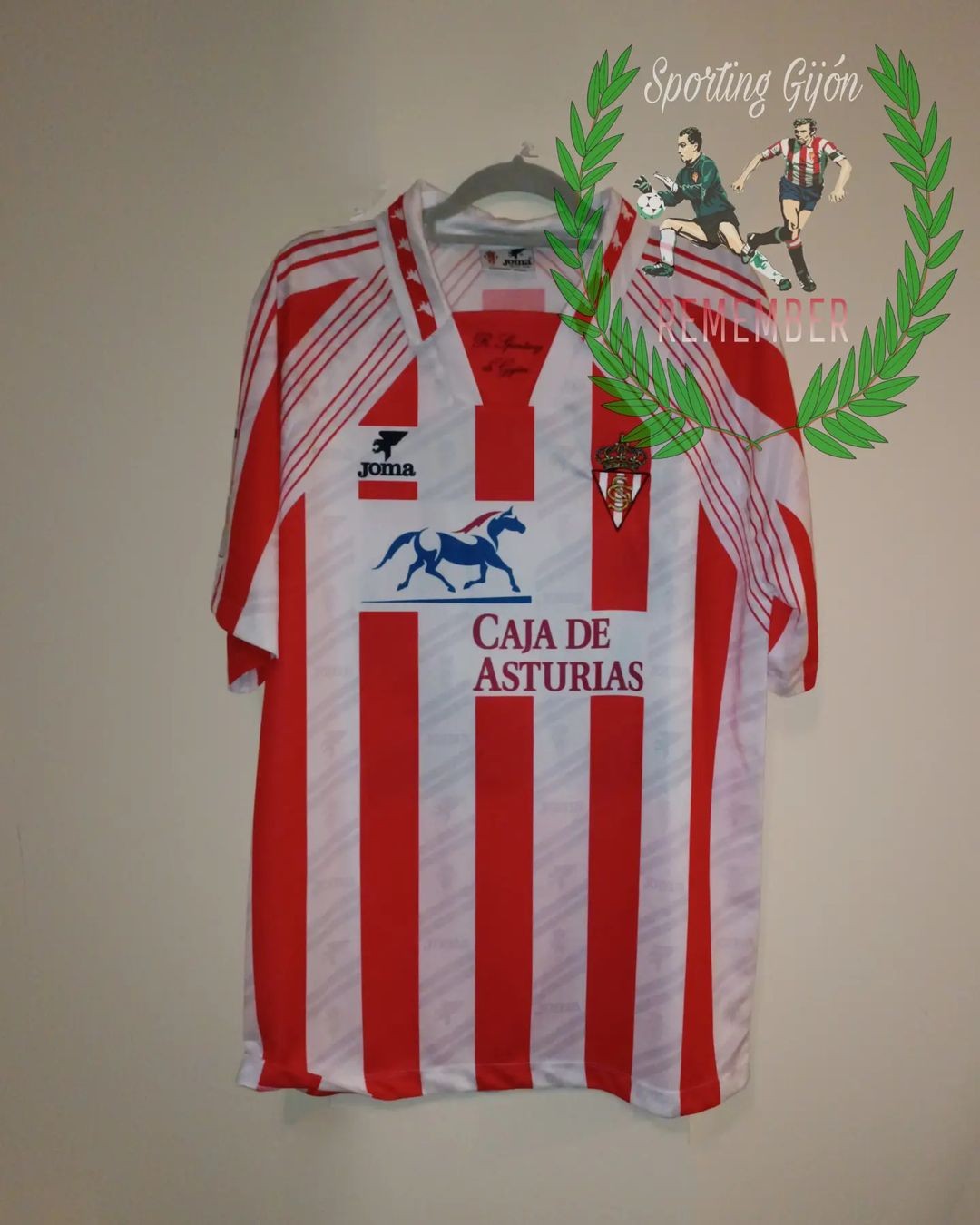 Sporting Gijón 1995-96 Home Kit