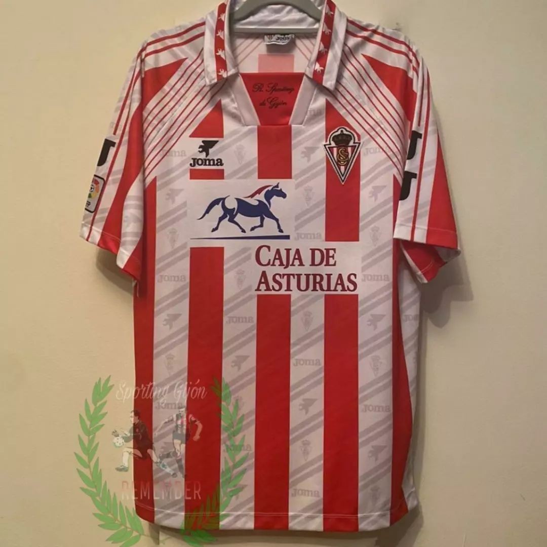 Sporting Gijón 1995-96 Home Kit
