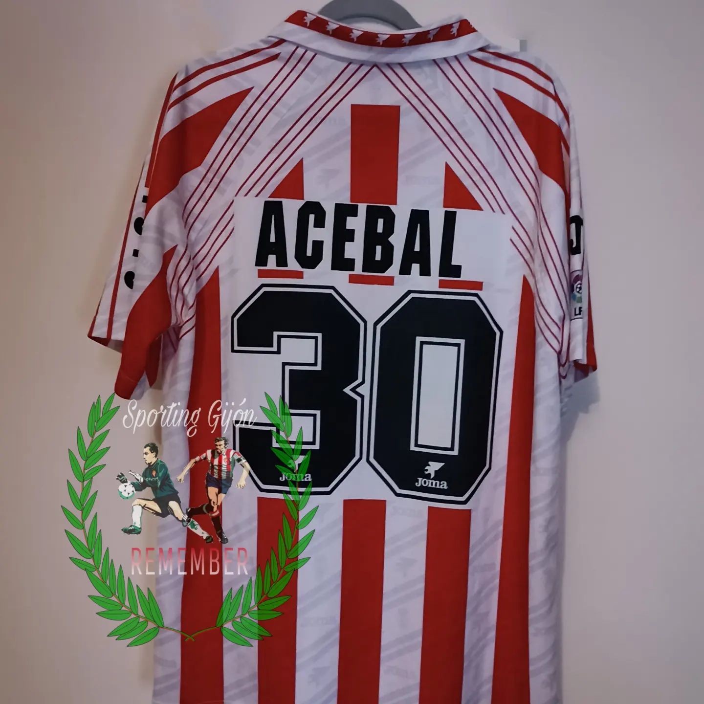 Sporting Gijón 1995-96 Home 2 Kit