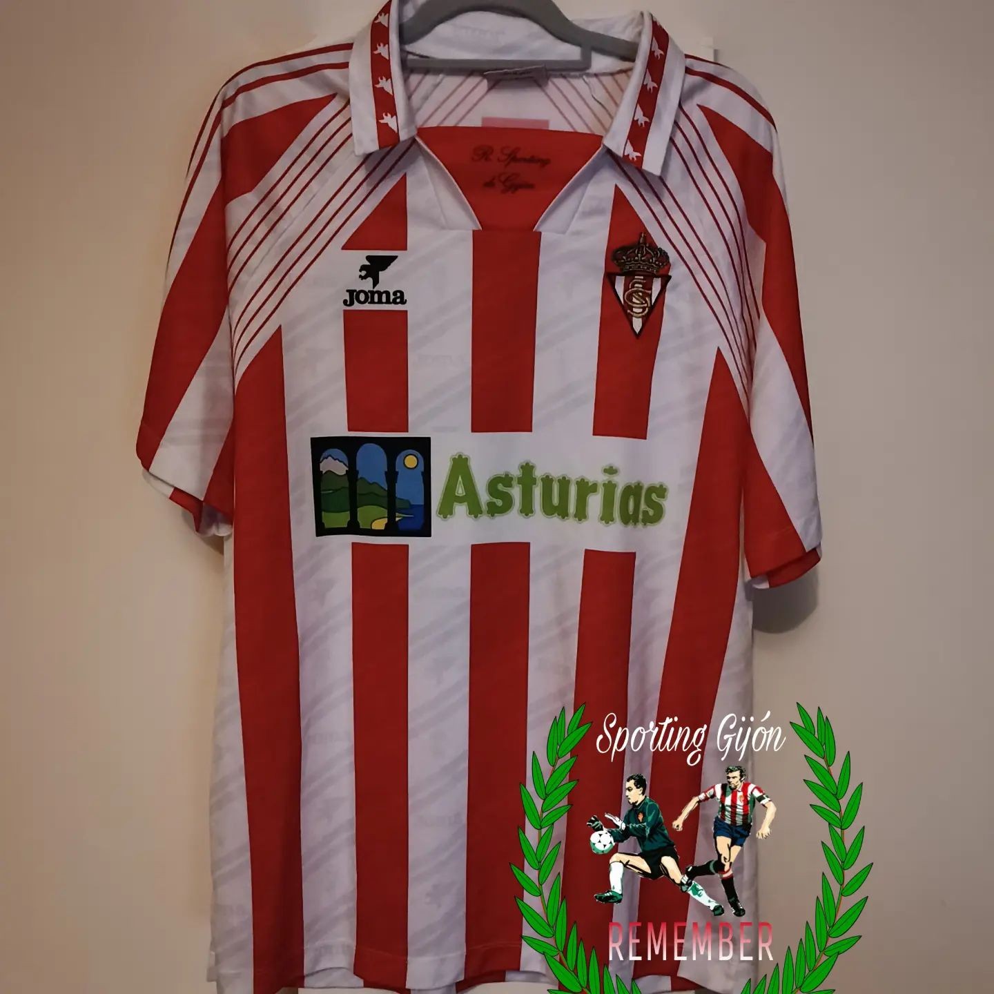 Sporting Gijón 1995-96 Home 2 Kit
