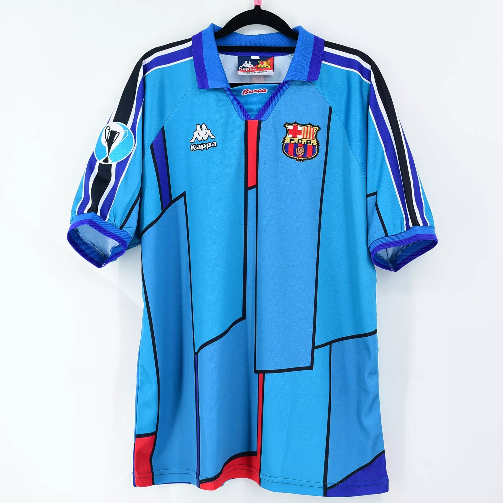 FC Barcelona 1996-97 European Cup Winners' Cup Final Kit