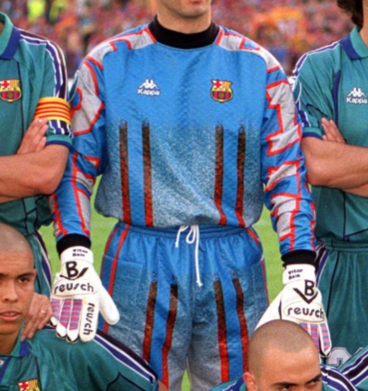 FC Barcelona 1996-97 GK 3 Kit