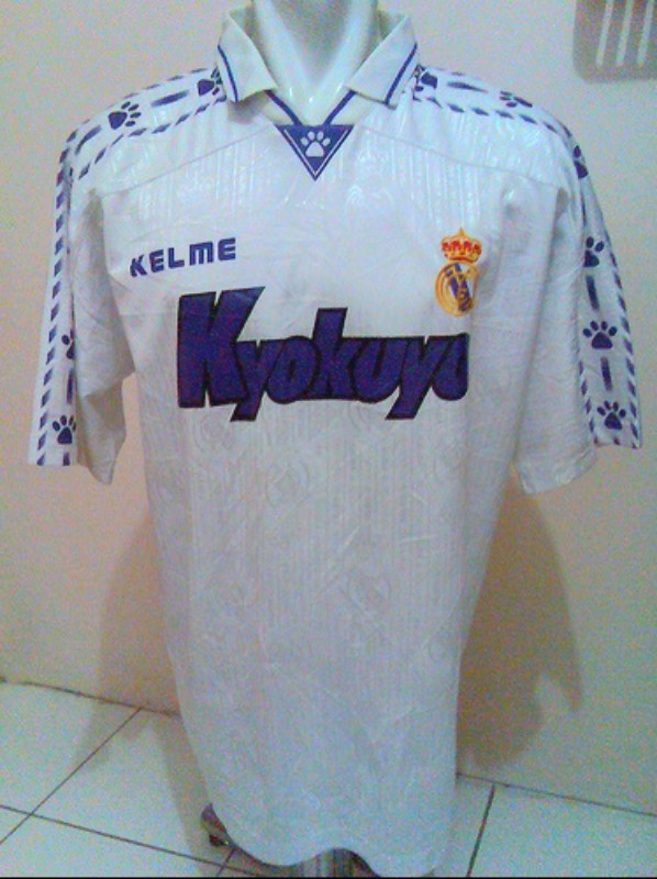 Real Madrid 1996-97 Pre-Season Home Kit