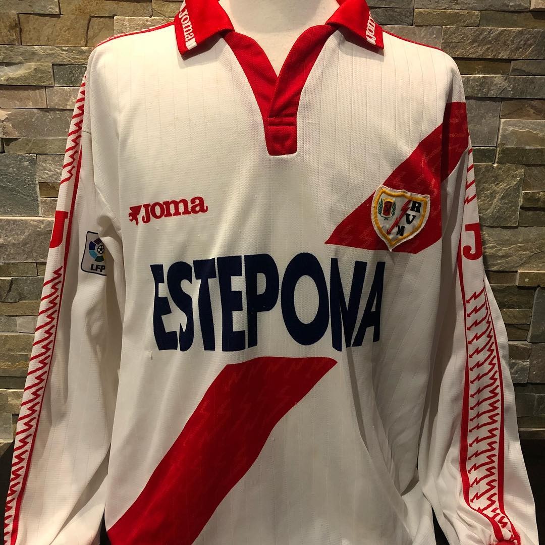 Rayo Vallecano 1996-97 Home Kit