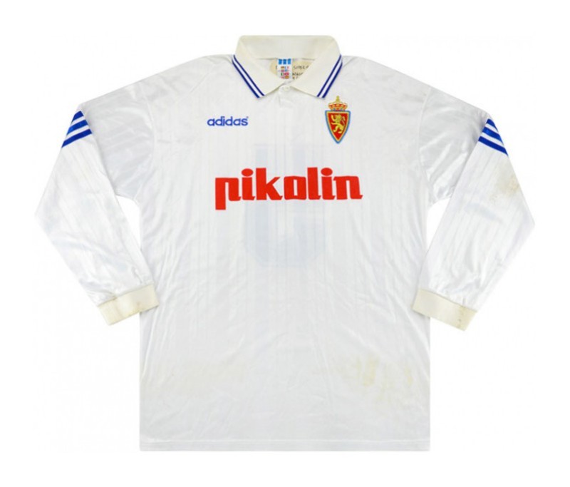 Real Zaragoza 1996-97 Home Kit