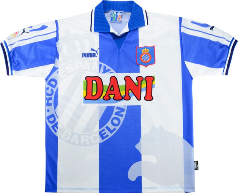 RCD Espanyol 1996-97 Home Kit