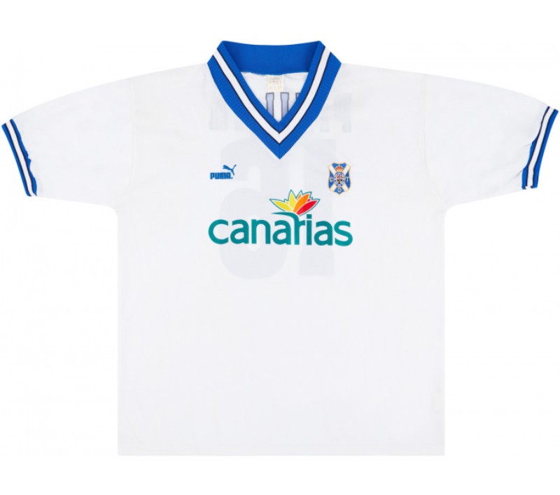 CD Tenerife 1996-97 UEFA Cup Home Kit