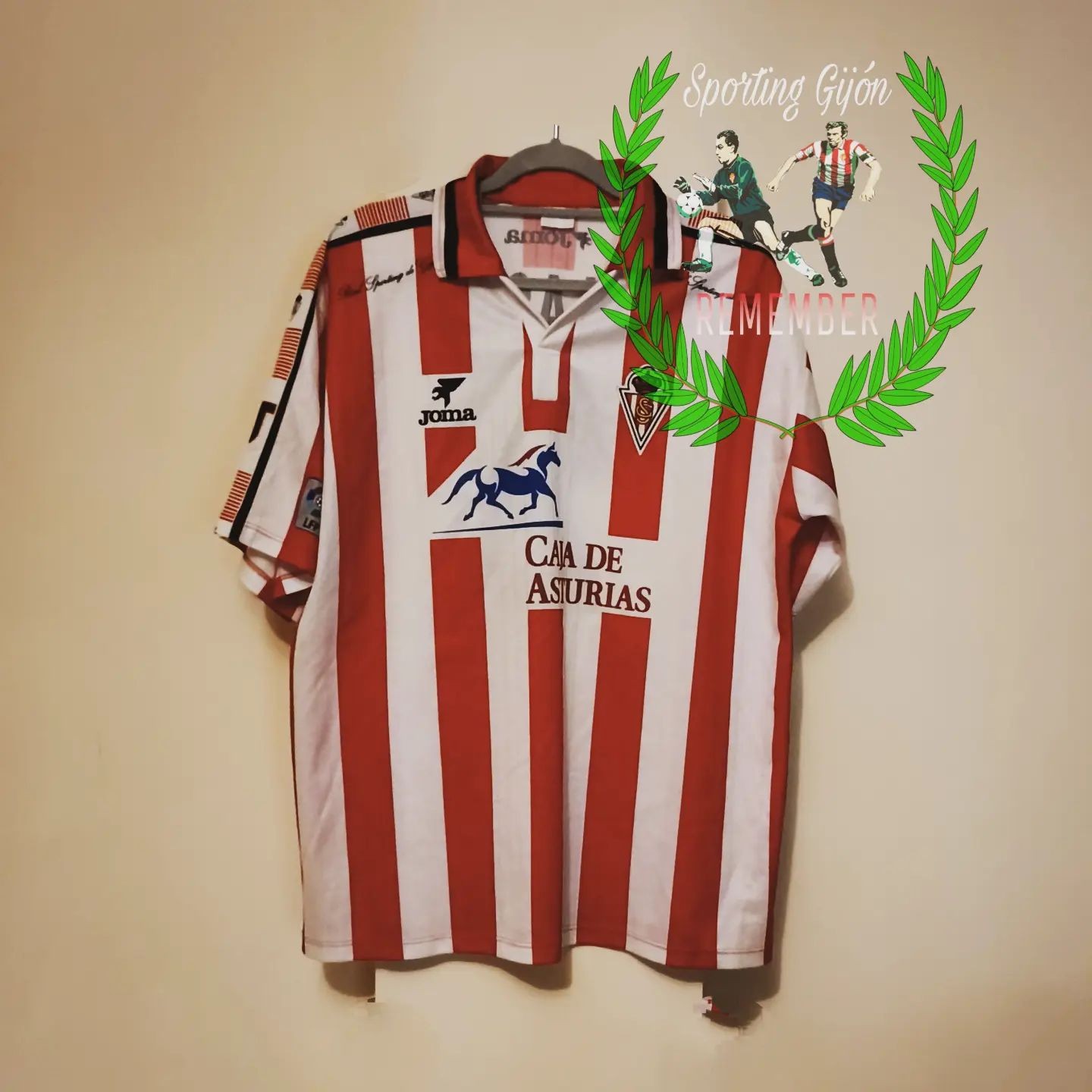 Sporting Gijón 1996-97 Home Kit